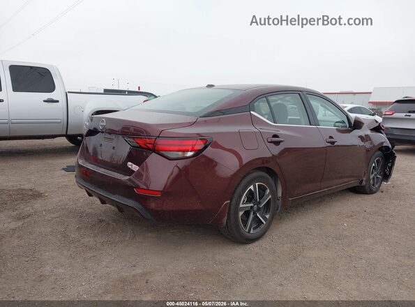 3N1AB8CV7SY427322 2025 NISSAN SENTRA Темно-бордовый 