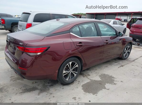 3N1AB8CV8MY289504 2021 NISSAN SENTRA Red 