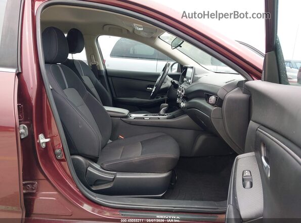 3N1AB8CV8MY289504 2021 NISSAN SENTRA Red 