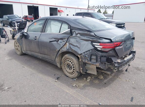 3N1AB8CV8MY303689 2021 NISSAN SENTRA Gray უკანა მარცხენა