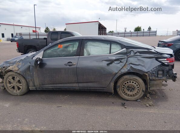 3N1AB8CV8MY303689 2021 NISSAN SENTRA Gray უკანა სალონის ხედი