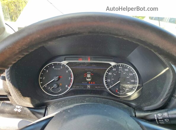 3N1AB8CV8NY221978 2022 NISSAN SENTRA Серебряный Вид щитка приборов