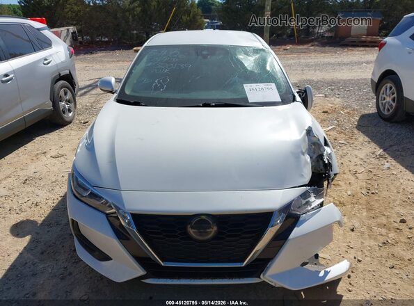 3N1AB8CV8PY320139 2023 NISSAN SENTRA White Вид щитка приладів