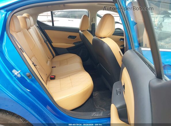 3N1AB8CV8RY319527 2024 NISSAN SENTRA Blue Widok naklejki z numerem VIN