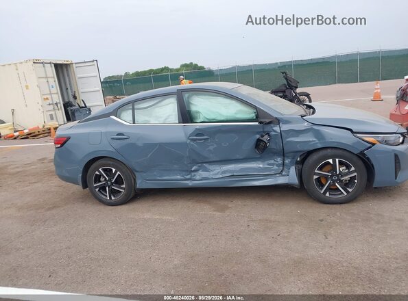 3N1AB8CV8RY383969 2024 NISSAN SENTRA Blue Vista interior trasera
