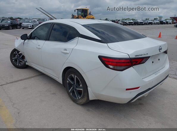 3N1AB8CV8SY341307 2025 NISSAN SENTRA White Rear left