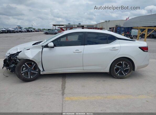 3N1AB8CV8SY341307 2025 NISSAN SENTRA White 360 interior view