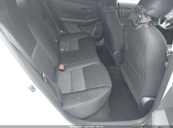 3N1AB8CV8SY355496 2025 NISSAN SENTRA White VIN კოდის სტიკერის ხედი