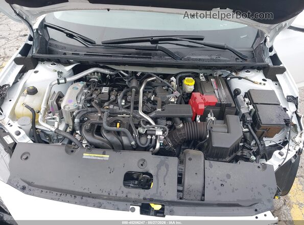 3N1AB8CV8SY355496 2025 NISSAN SENTRA White უკანა ხედი