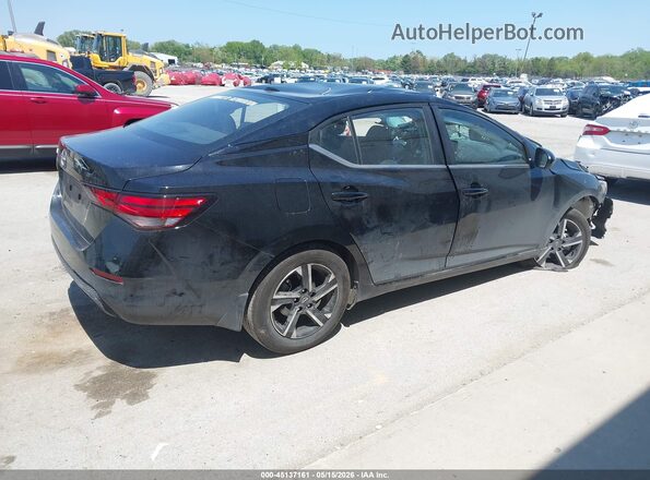 3N1AB8CV8SY417365 2025 NISSAN SENTRA Black Trasero derecho