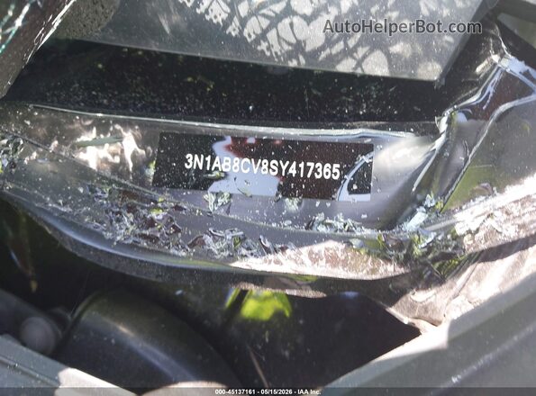 3N1AB8CV8SY417365 2025 NISSAN SENTRA Black Vista del compartimento del motor