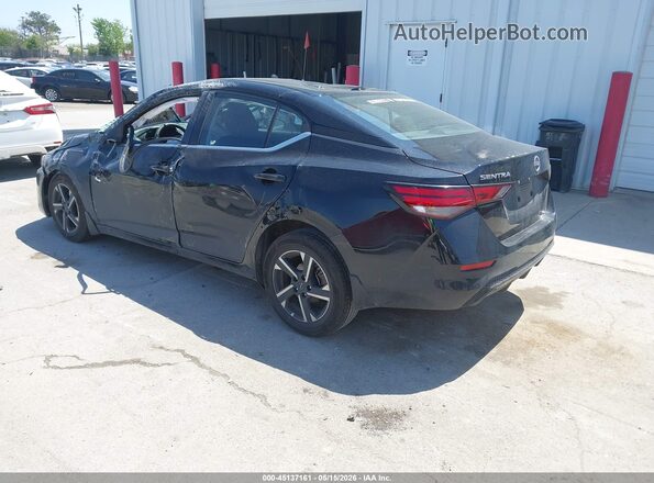 3N1AB8CV8SY417365 2025 NISSAN SENTRA Black Trasero izquierdo