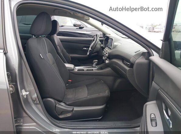 3N1AB8CV9LY214549 2020 NISSAN SENTRA Gray Widok wnętrza z przodu