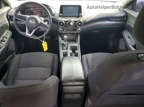 3N1AB8CV9LY214907 2020 NISSAN SENTRA Charcoal Вид панелі приладів
