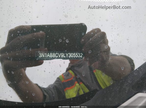 3N1AB8CV9LY305532 2020 NISSAN SENTRA Black Շարժիչի բաժամունքի տեսք