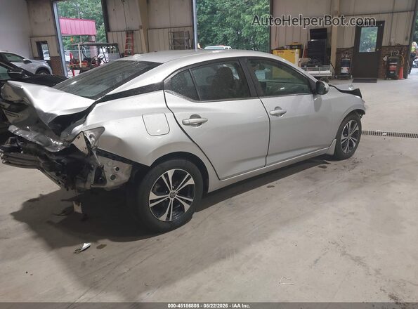 3N1AB8CV9MY261825 2021 NISSAN SENTRA Silver უკანა მარჯვენა