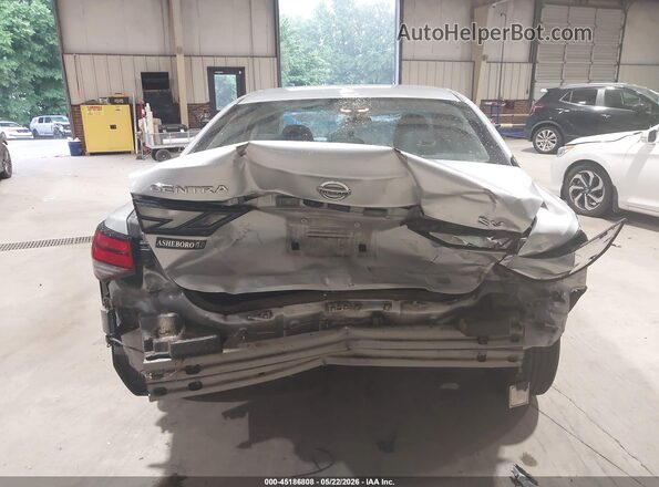3N1AB8CV9MY261825 2021 NISSAN SENTRA Silver წინა ხედი
