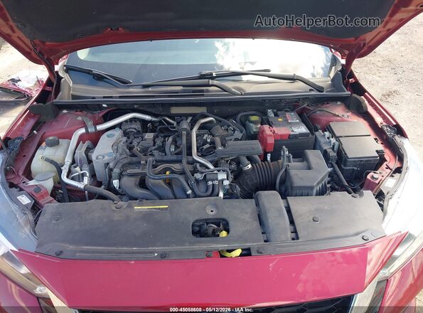 3N1AB8CV9MY266068 2021 NISSAN SENTRA Red Widok z tyłu