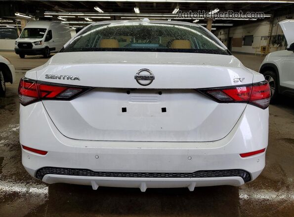 3N1AB8CV9MY317505 2021 NISSAN SENTRA White 