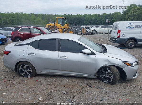 3N1AB8CV9MY320369 2021 NISSAN SENTRA Серебряный 