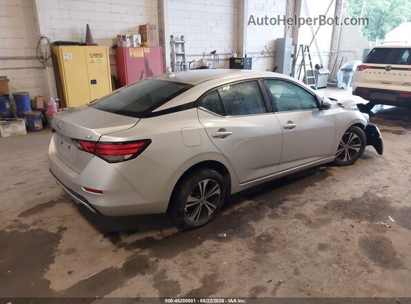 3N1AB8CV9PY256211 2023 NISSAN SENTRA Silver Trasero derecho