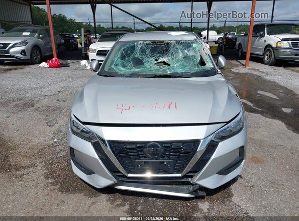 3N1AB8CV9PY306542 2023 NISSAN SENTRA Silver Rear interior view