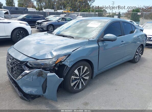 3N1AB8CV9RY350530 2024 NISSAN SENTRA Gray Առջևի ձախ երեք քառորդ տեսարան