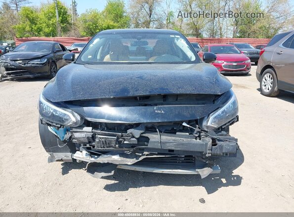 3N1AB8CV9RY359258 2024 NISSAN SENTRA Black Widok wnętrza z tyłu