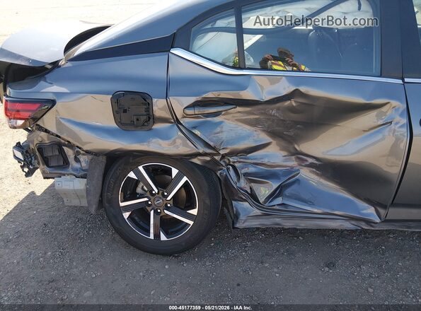 3N1AB8CV9SY218339 2025 NISSAN SENTRA Gray Դիմացի տեսք