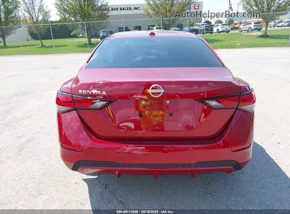3N1AB8CV9SY220415 2025 NISSAN SENTRA Red 
