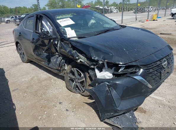 3N1AB8CV9SY266150 2025 NISSAN SENTRA Black Вид спереду