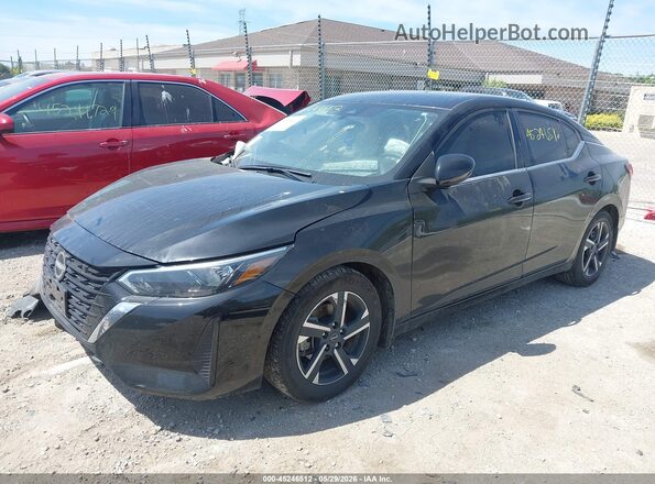 3N1AB8CV9SY266150 2025 NISSAN SENTRA Black Передня ліва чверть