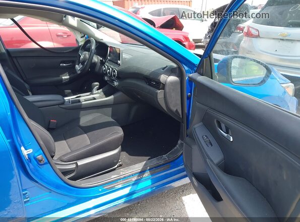 3N1AB8CV9SY269680 2025 NISSAN SENTRA Blue წინა სალონის ხედი