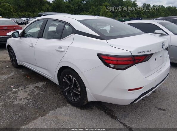 3N1AB8CV9SY360917 2025 NISSAN SENTRA Белый Задняя левая четверть