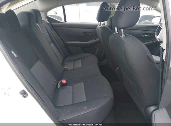 3N1AB8CV9SY360917 2025 NISSAN SENTRA Белый Вид наклейки с VIN-кодом