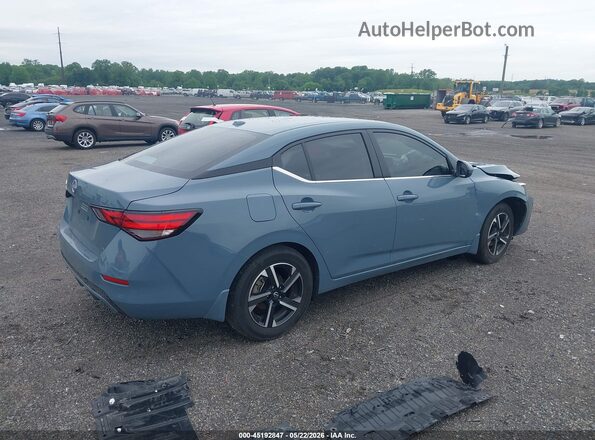3N1AB8CV9SY410053 2025 NISSAN SENTRA Blue Задня права чверть
