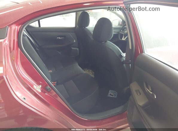 3N1AB8CVXLY286537 2020 NISSAN SENTRA Red Vista de la etiqueta del VIN