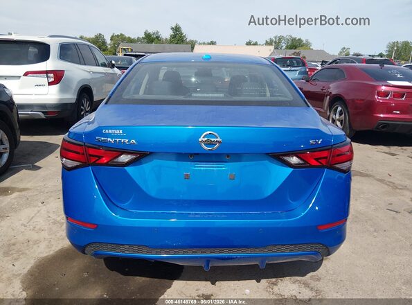 3N1AB8CVXMY217042 2021 NISSAN SENTRA Синий 