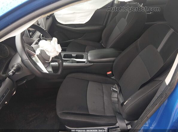3N1AB8CVXMY233838 2021 NISSAN SENTRA Blue Vista interior delantera