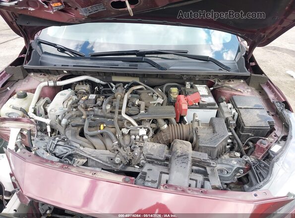 3N1AB8CVXMY240143 2021 NISSAN SENTRA Burgundy Vista trasera