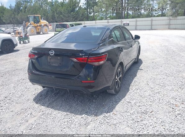 3N1AB8CVXMY264068 2021 NISSAN SENTRA Black Trasero derecho
