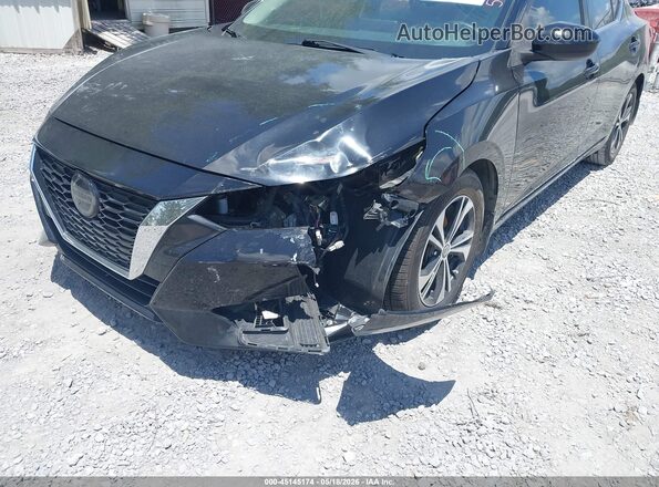 3N1AB8CVXMY264068 2021 NISSAN SENTRA Black Vista frontal