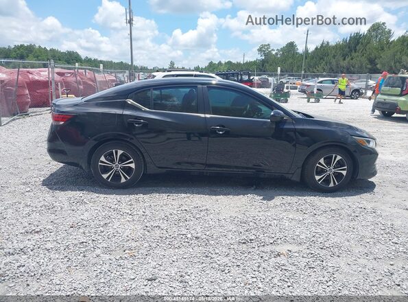 3N1AB8CVXMY264068 2021 NISSAN SENTRA Black Vista interior trasera