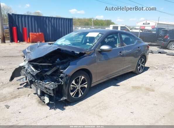 3N1AB8CVXMY276205 2021 NISSAN SENTRA Gray 