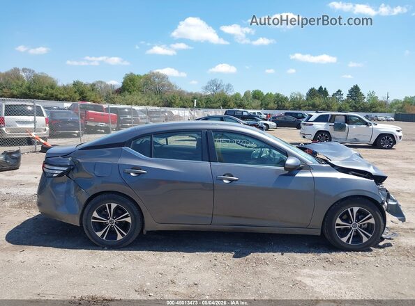 3N1AB8CVXMY276205 2021 NISSAN SENTRA Gray 