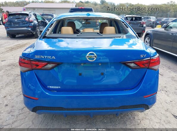 3N1AB8CVXMY286328 2021 NISSAN SENTRA Blue 