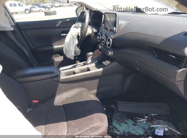 3N1AB8CVXMY317691 2021 NISSAN SENTRA White Widok wnętrza z przodu