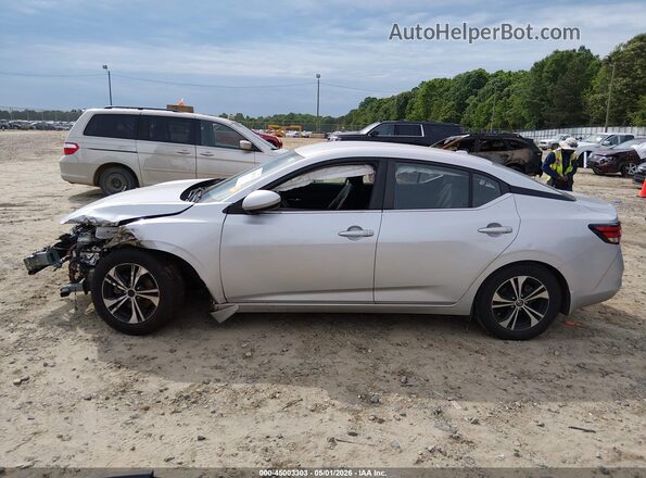 3N1AB8CVXNY237468 2022 NISSAN SENTRA Silver 