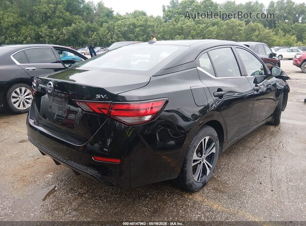 3N1AB8CVXPY265256 2023 NISSAN SENTRA Black Հետևի աջ