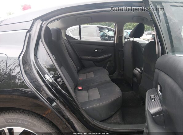 3N1AB8CVXPY265256 2023 NISSAN SENTRA Black VIN կոդի պիտակի տեսք
